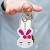 Bead Keychain Craft Kit Cartoon Rabbit