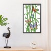 Butterfly and Bamboo - 14CT Stamped Cross Stitch - 28*44cm