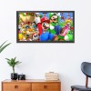 Super Mario Bros - 11CT Stamped Cross Stitch - 66x116cm