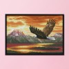 Eagle Spreads Its Wings - 14CT Stamped Cross Stitch - 61x44cm