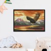 Eagle Spreads Its Wings - 14CT Stamped Cross Stitch - 61x44cm