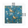 Bird Branch - 11CT Stamped Cross Stitch - 45x45cm