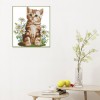 Animal - 14CT Stamped Cross Stitch - 28x30cm