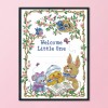 Birth Certificate - 14CT Stamped Cross Stitch - 35x28cm