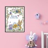 Birth Certificate - 14CT Stamped Cross Stitch - 35x28cm