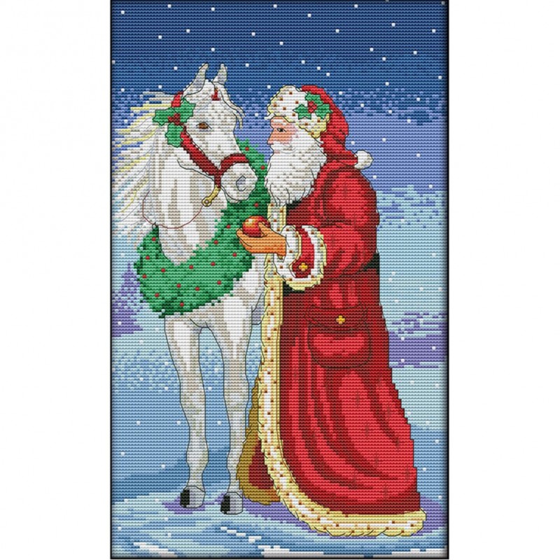 Santa Claus Horse - ...