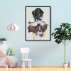 Butterfly Girl - 11CT Stamped Cross Stitch - 30x40cm