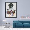 Butterfly Girl - 11CT Stamped Cross Stitch - 30x40cm