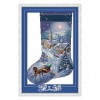 Christmas socks - 14CT Stamped Cross Stitch - 55x37cm
