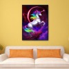 Unicorn - 14CT Stamped Cross Stitch - 46x36cm