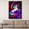 Unicorn - 14CT Stamped Cross Stitch - 46x36cm