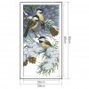 Autumn bird - 14CT Stamped Cross Stitch - 29*50cm