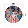 Antique Girl - 11CT Stamped Cross Stitch - 56x56cm