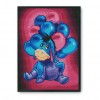 Balloon and horse - 11CT Stamped Cross Stitch - 30x40cm