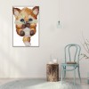 Animal - 14CT Stamped Cross Stitch - 20x30cm