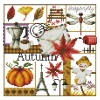 Autumn - 14CT Stamped Cross Stitch - 27x26cm