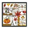 Autumn - 14CT Stamped Cross Stitch - 27x26cm