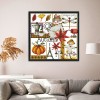 Autumn - 14CT Stamped Cross Stitch - 27x26cm