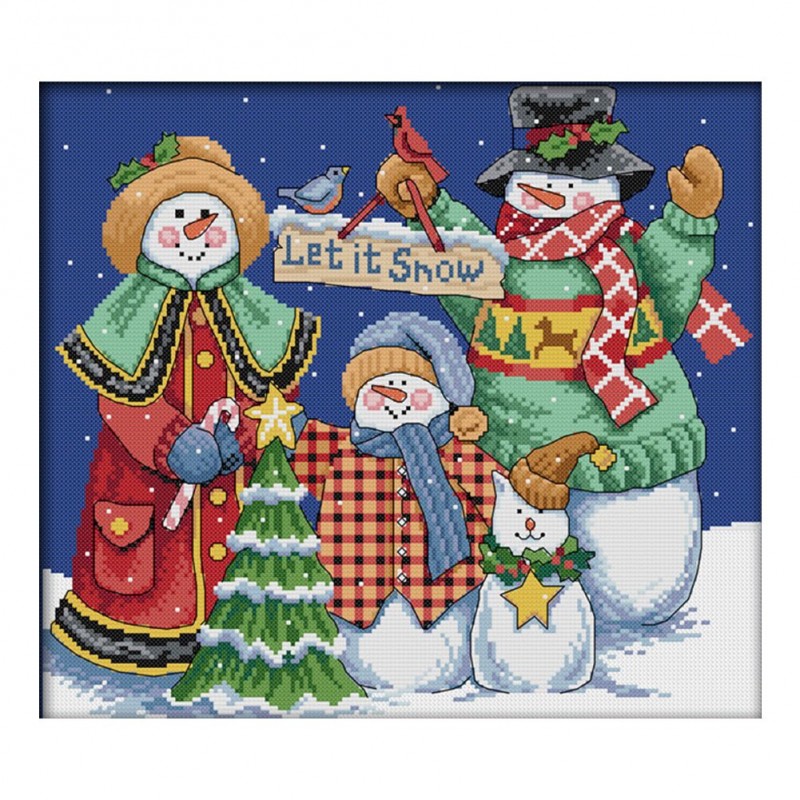 Christmas snowman - ...