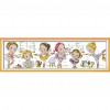 Ballet school - 14CT Stamped Cross Stitch - 55x17cm