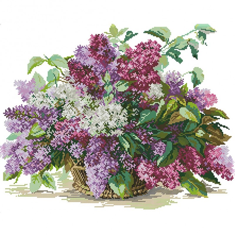 Lilac - 14CT Stamped...