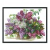 Lilac - 14CT Stamped Cross Stitch - 48*41cm