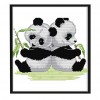 Gemini Panda - 14CT Stamped Cross Stitch - 30x27cm