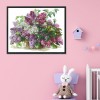 Lilac - 14CT Stamped Cross Stitch - 48*41cm