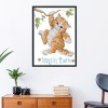 Lilac - 14CT Stamped Cross Stitch - 48*41cm