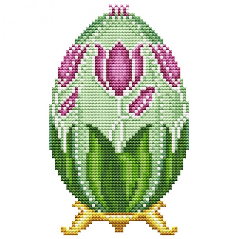 Easter Eggs Tulips -...
