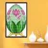 Easter Eggs Tulips - 14CT Stamped Cross Stitch - 20*14cm