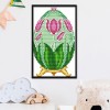 Easter Eggs Tulips - 14CT Stamped Cross Stitch - 20*14cm
