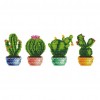 Cactus - 14CT Stamped Cross Stitch - 34*16cm