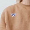 3pcs Butterfly Brooch Women Jacket Sweater Badges