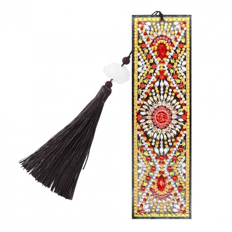 Leather Tassels Bookmarks Funnel
