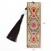 Leather Tassels Bookmarks Funnel