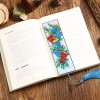 Color Bell Leather Tassel Bookmark