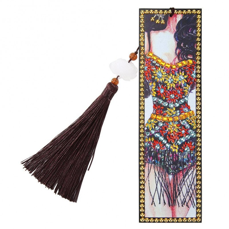 Leather Tassel Bookm...