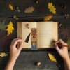 Creative Leather Bookmarks with Tassel