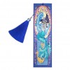 Abstract Design Bookmark Tassel Leather