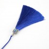 Abstract Design Bookmark Tassel Leather