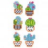 DIY Stickers - 6Pcs Cactus Garden