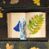 Horse Bookmark Tassel Leather