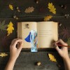 Horse Bookmark Tassel Leather