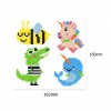 DIY Stickers - 4Pcs Small Animals