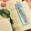 Feather Leather Bookmark Tassel Marker