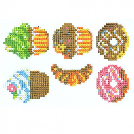 DIY Stickers - 6Pcs Flowerbed