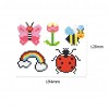 DIY Stickers - 5Pcs Animal Rainbow