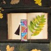 Triangle Leather Bookmark Tassel