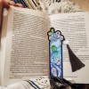 Exquisite Leather Tassel Bookmarks